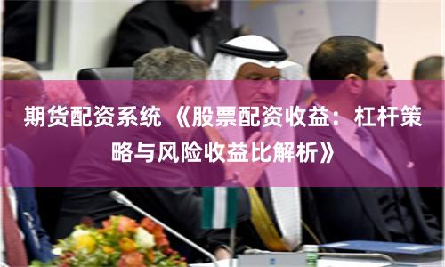 期货配资系统 《股票配资收益：杠杆策略与风险收益比解析》